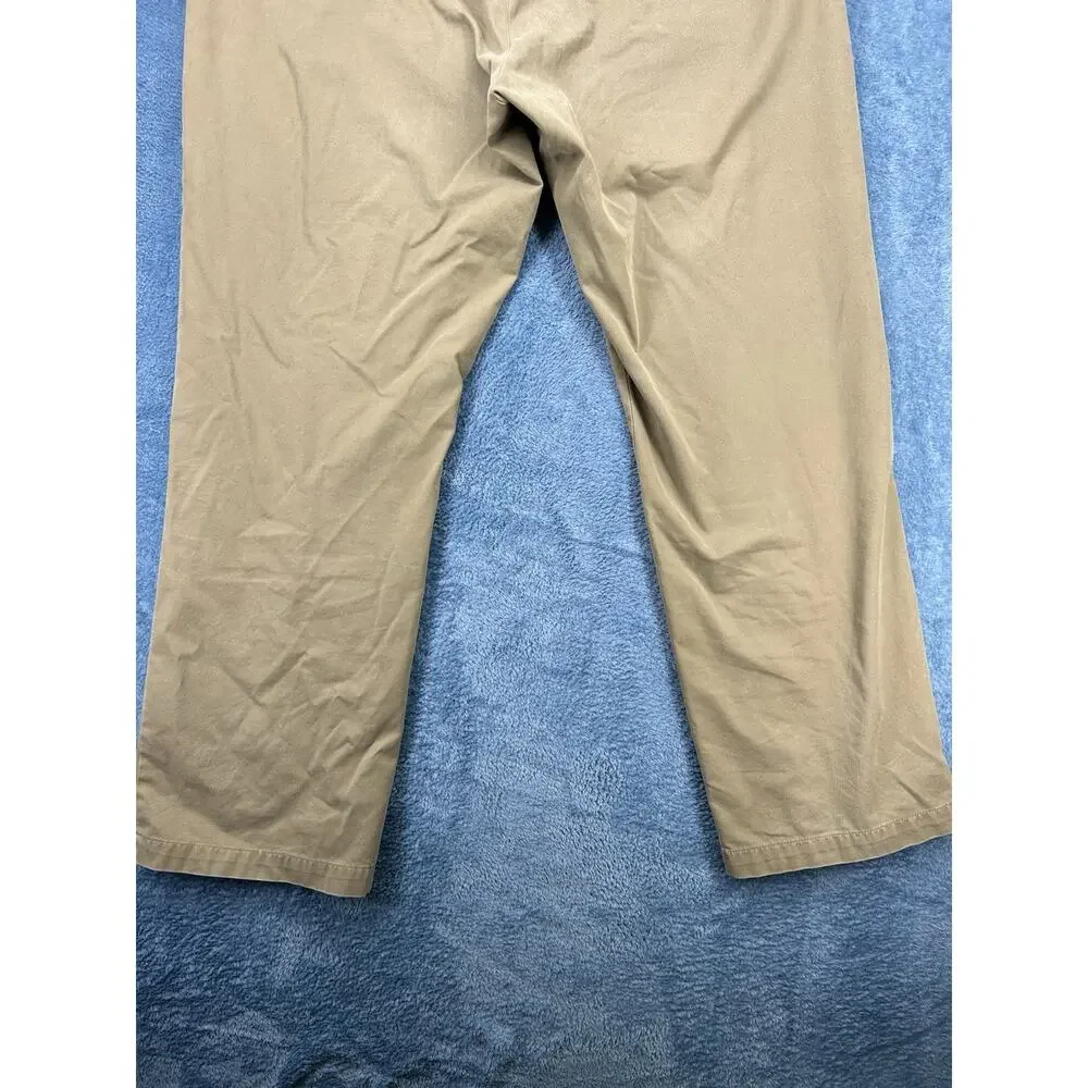 Banana Republic Pants Mens 38x32 Aiden Fit Chino Flat Front Khaki Casual
